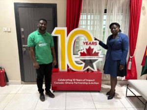 Voazok Limited Strengthens Ghana–Canada Collaboration Through Courtesy Visit to the Canada Chamber of Commerce in Ghana